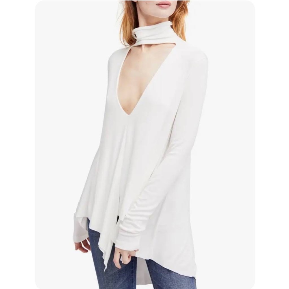 NWOT Free People Uptown Ivory Tunic Size xs